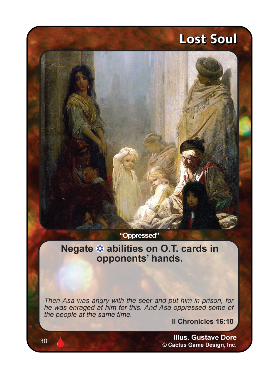 Lost Soul "Oppressed" (II Chronicles 16:10) (LoC) - Your Turn Games