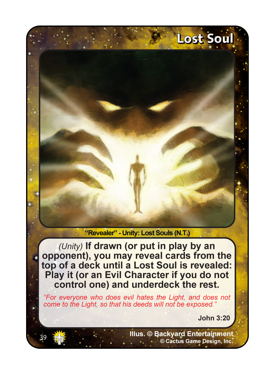 Lost Soul "Revealer" (John 3:20) (GoC) - Your Turn Games