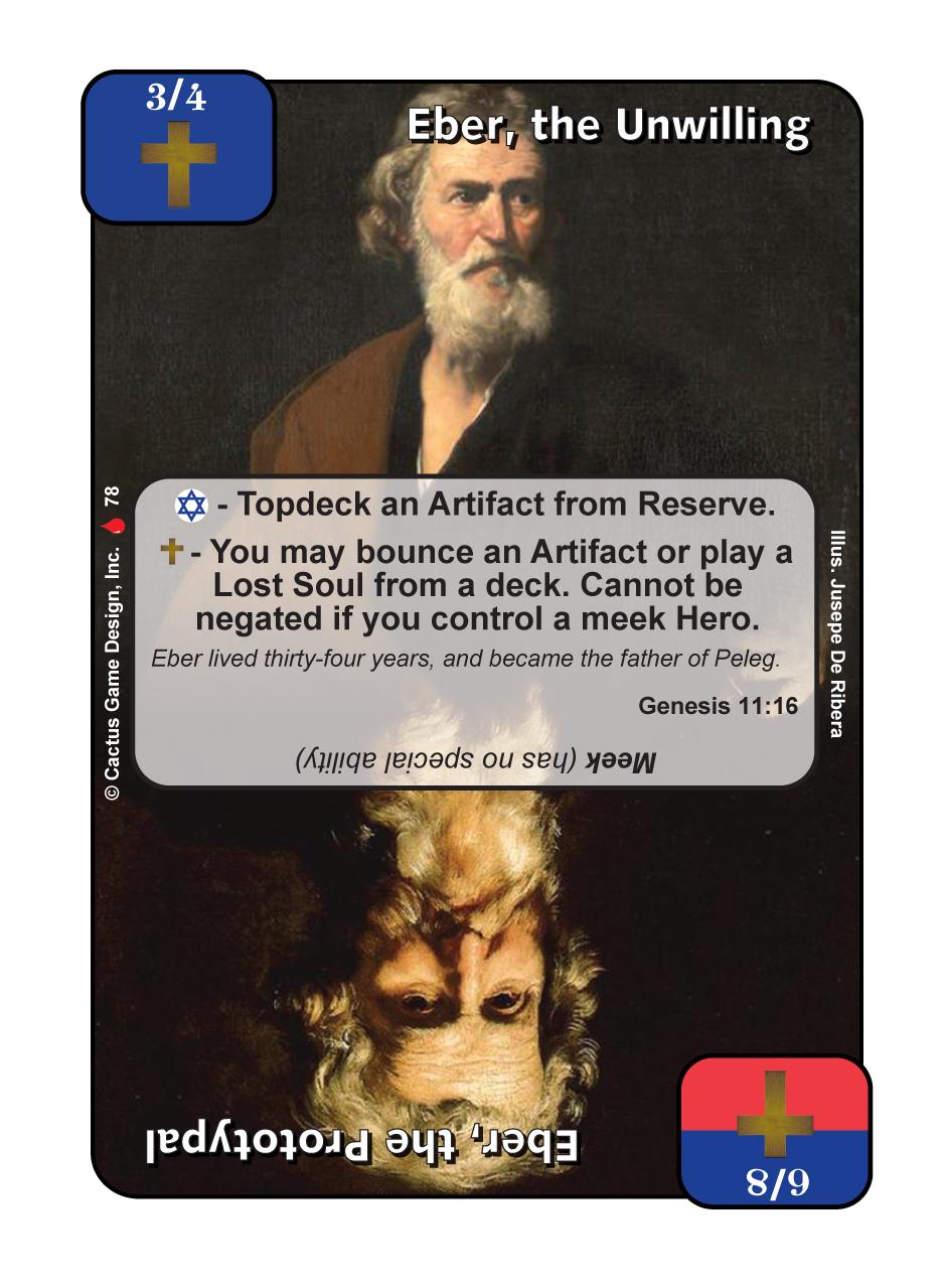 Eber, the Unwilling / Eber, the Prototypal (LoC) - Your Turn Games
