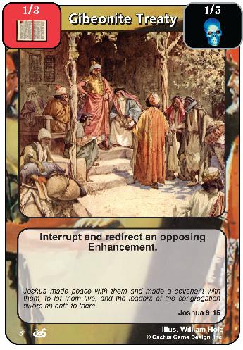 Gibeonite Treaty (FoM) - Your Turn Games