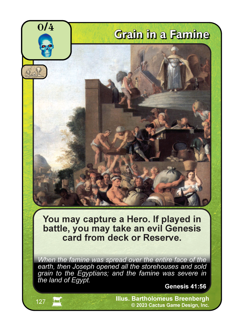 Grain in a Famine (IR) - Your Turn Games