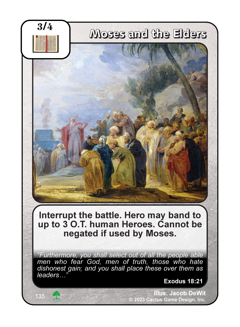 Moses and the Elders (Roots) - Your Turn Games
