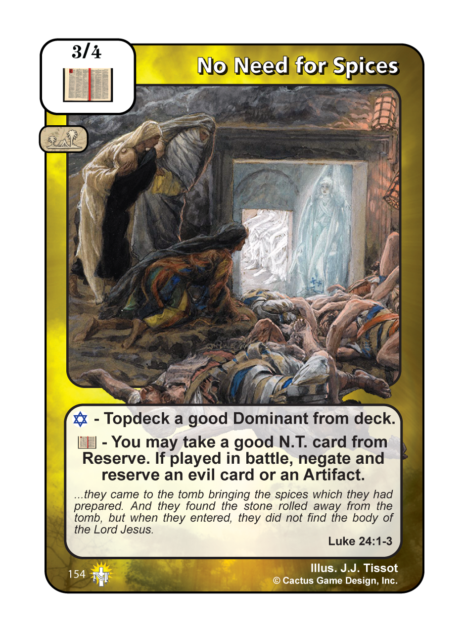 No Need for Spices (GoC) - Your Turn Games