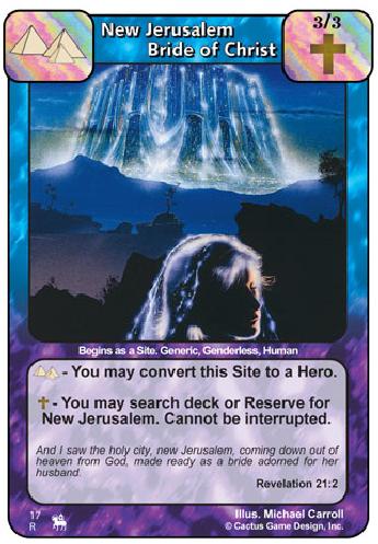New Jerusalem / Bride of Christ (RoJ) - Your Turn Games