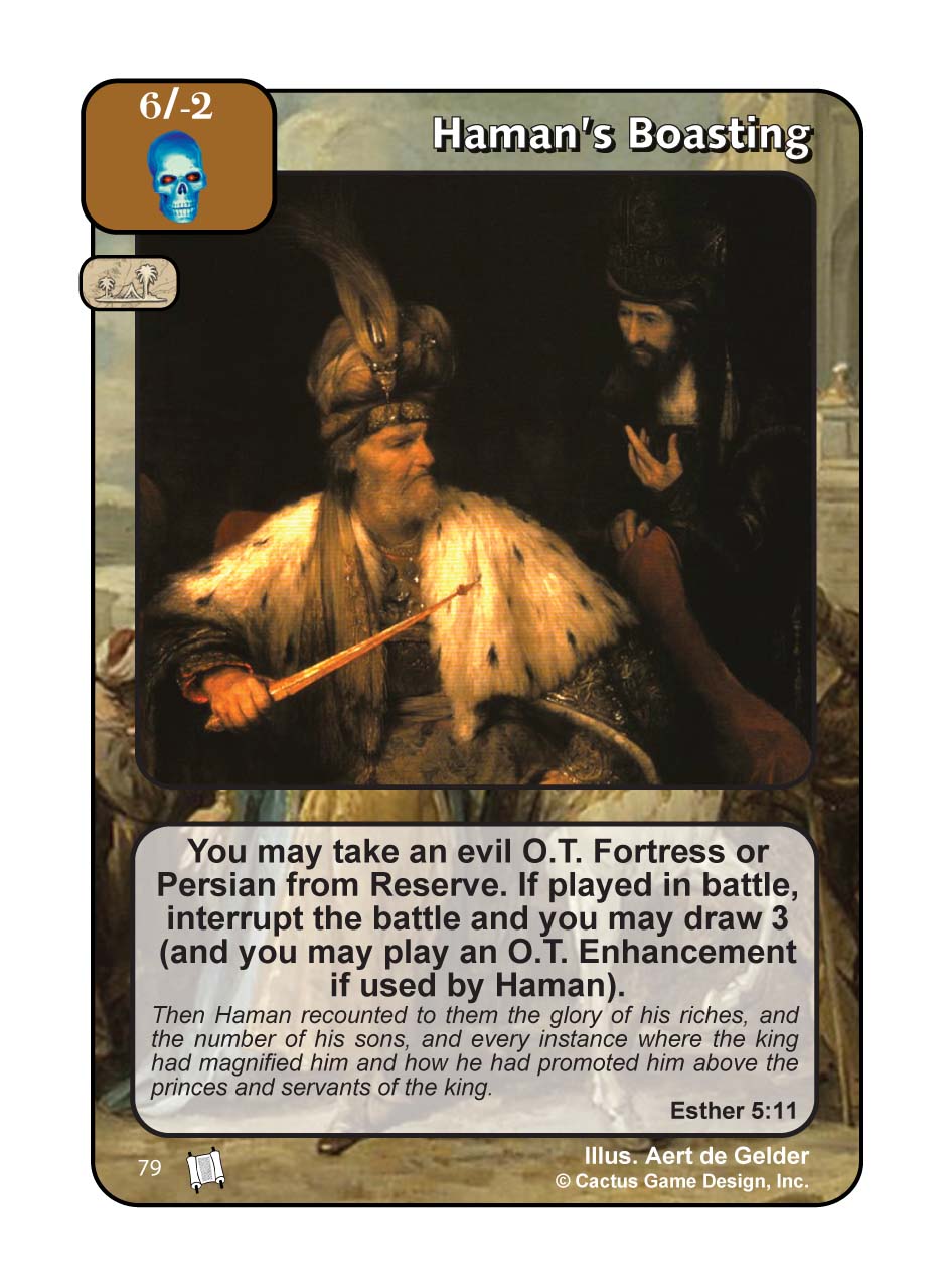 Haman's Boasting (PoC) - Your Turn Games