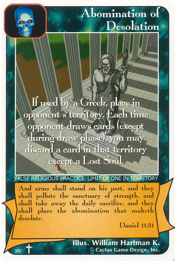 Abomination of Desolation (RoA) - Your Turn Games