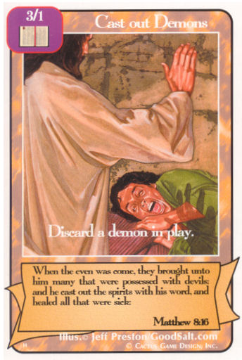 Cast out Demons (H Deck) - Your Turn Games