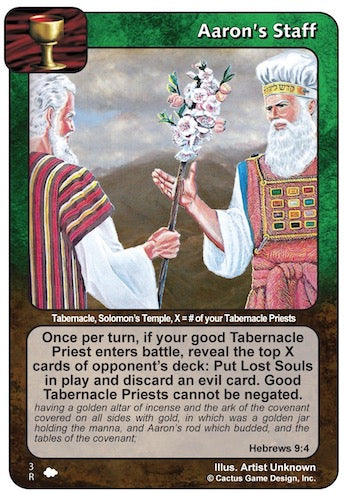 Aaron's Staff (CoW-Alternate Border)