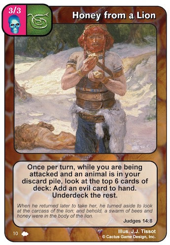 Honey from a Lion (CoW-Alternate Border)