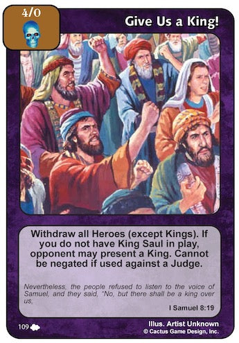 Give Us a King! (CoW-Alternate Border)
