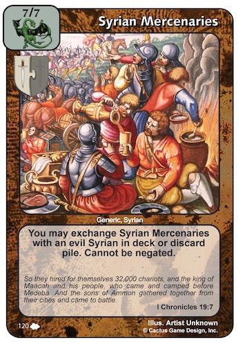 Syrian Mercenaries (CoW-Alternate Border)