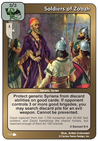 Soldiers of Zobah (CoW-Alternate Border)