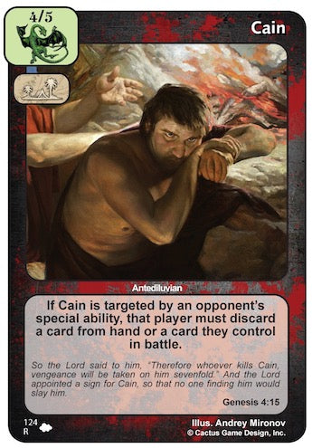 Cain (CoW-Alternate Border) (*errata/corrected*)