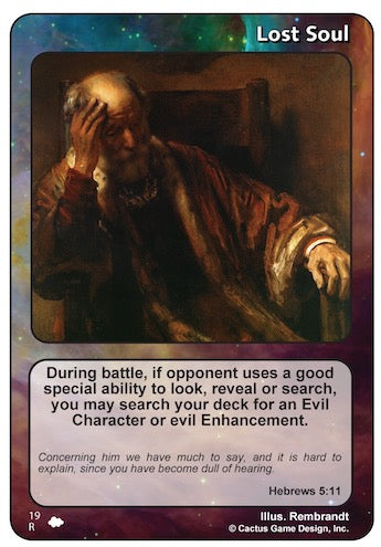 Lost Soul "Dull" (Hebrews 5:11) (CoW-Alternate Border)