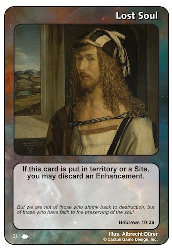 Lost Soul "Destruction" (Hebrews 10:39) (CoW-Alternate Border)