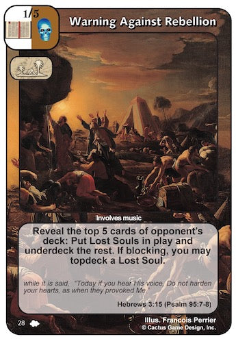 Warning Against Rebellion (CoW-Alternate Border)