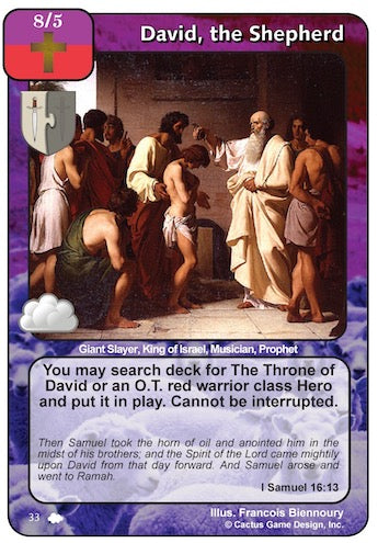 David, the Shepherd (CoW-Alternate Border)