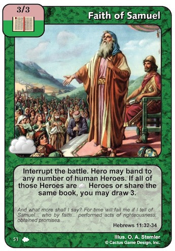Faith of Samuel (CoW-Alternate Border)