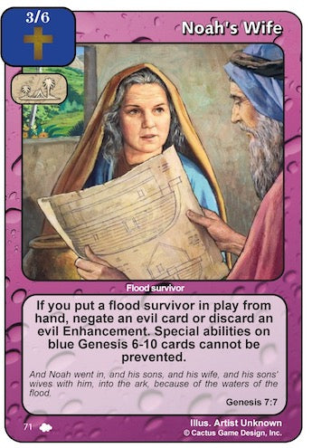 Noah's Wife (CoW-Alternate Border)