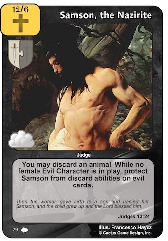 Samson, the Nazirite (CoW-Alternate Border)