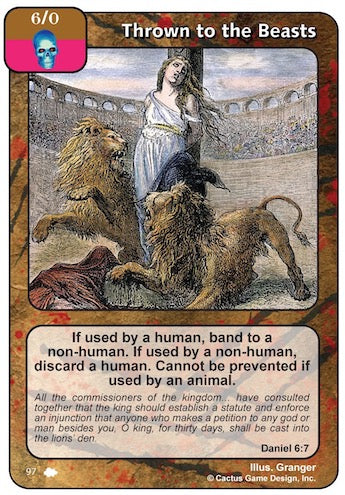 Thrown to the Beasts (CoW-Alternate Border)