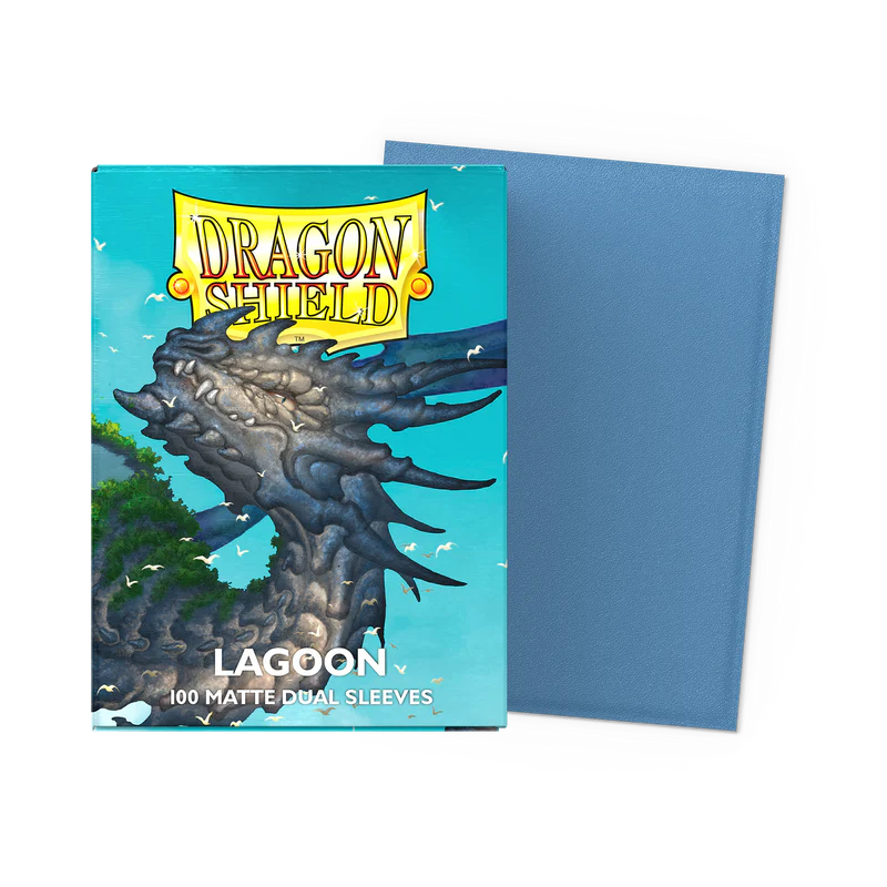 Dragon Shield Standard Dual Matte 100ct Sleeves-Lagoon