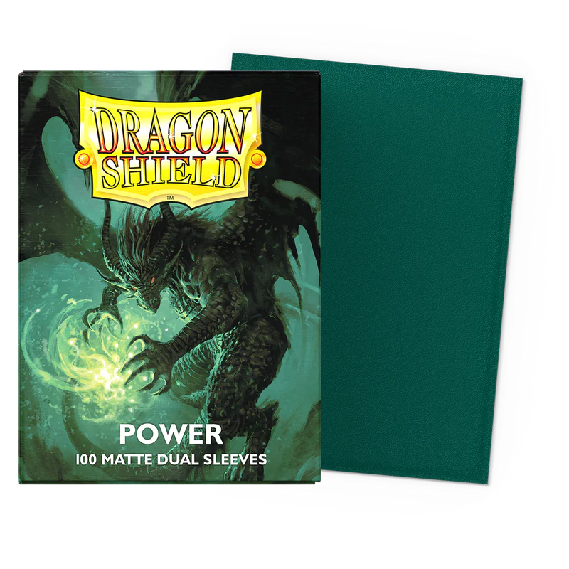 Dragon Shield Standard Dual Matte 100ct Sleeves-Power