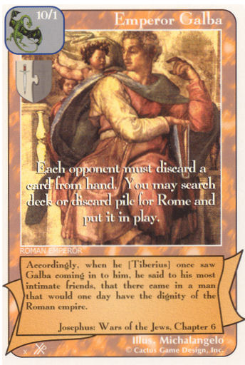 Emperor Galba (FooF) - Your Turn Games