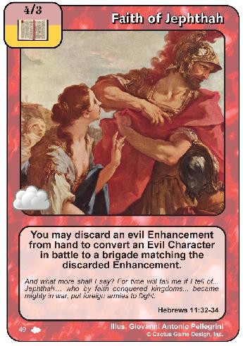 Faith of Jephthah (CoW) - Your Turn Games