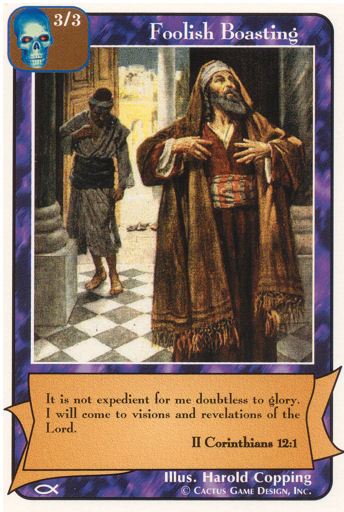 Foolish Boasting (Ap) - Your Turn Games