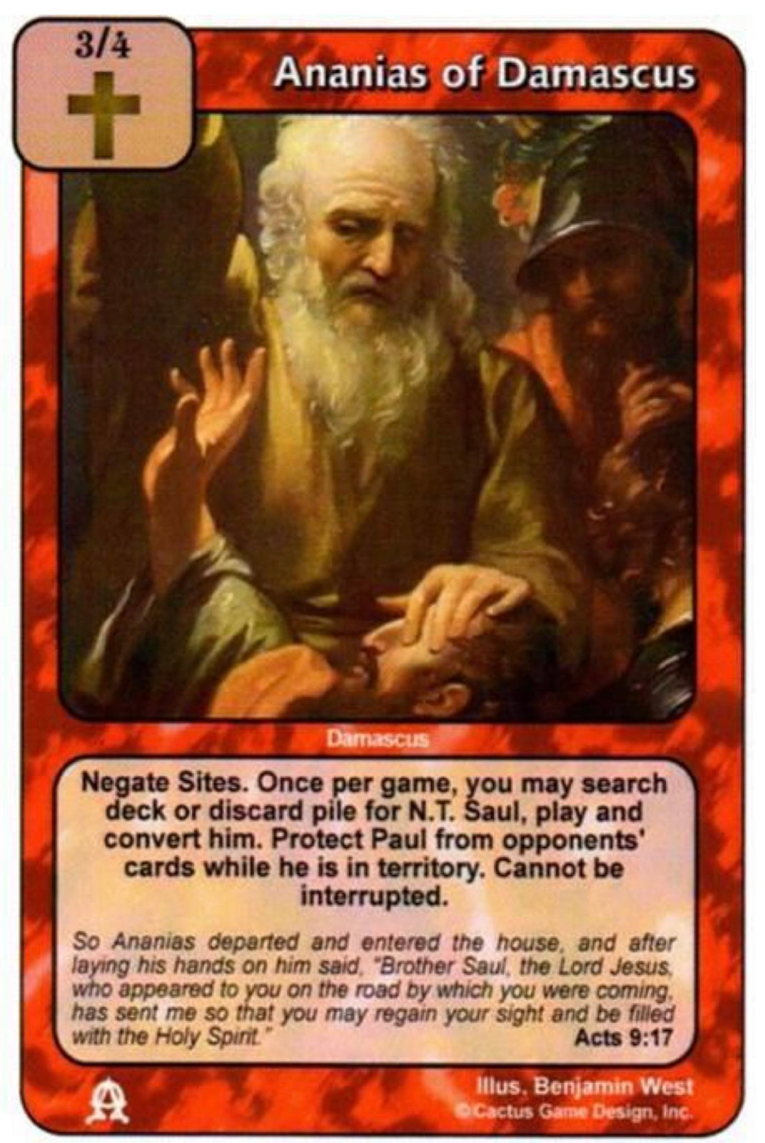 Ananias of Damascus (EC-First Print)