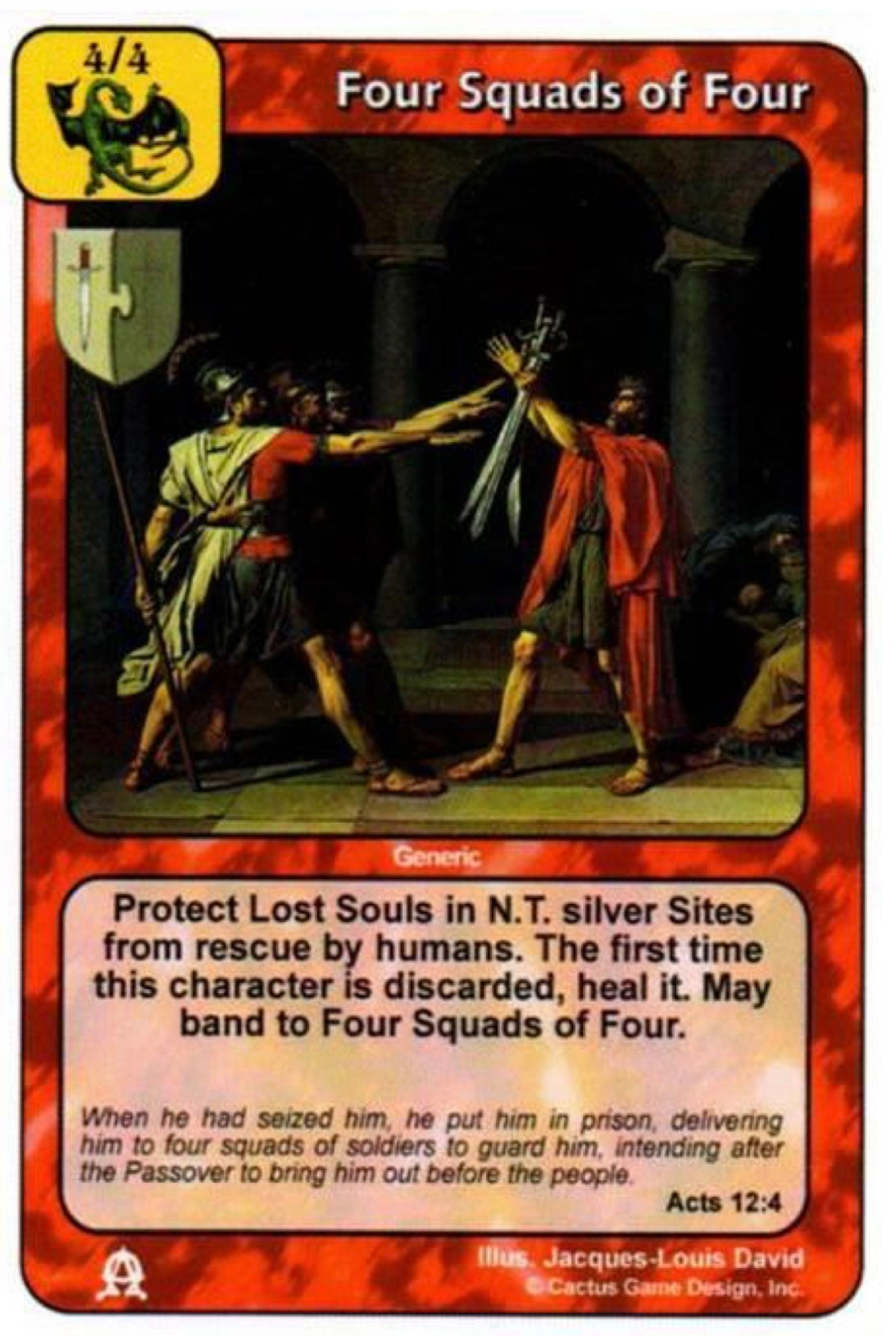 Four Squads of Four (EC-First Print)