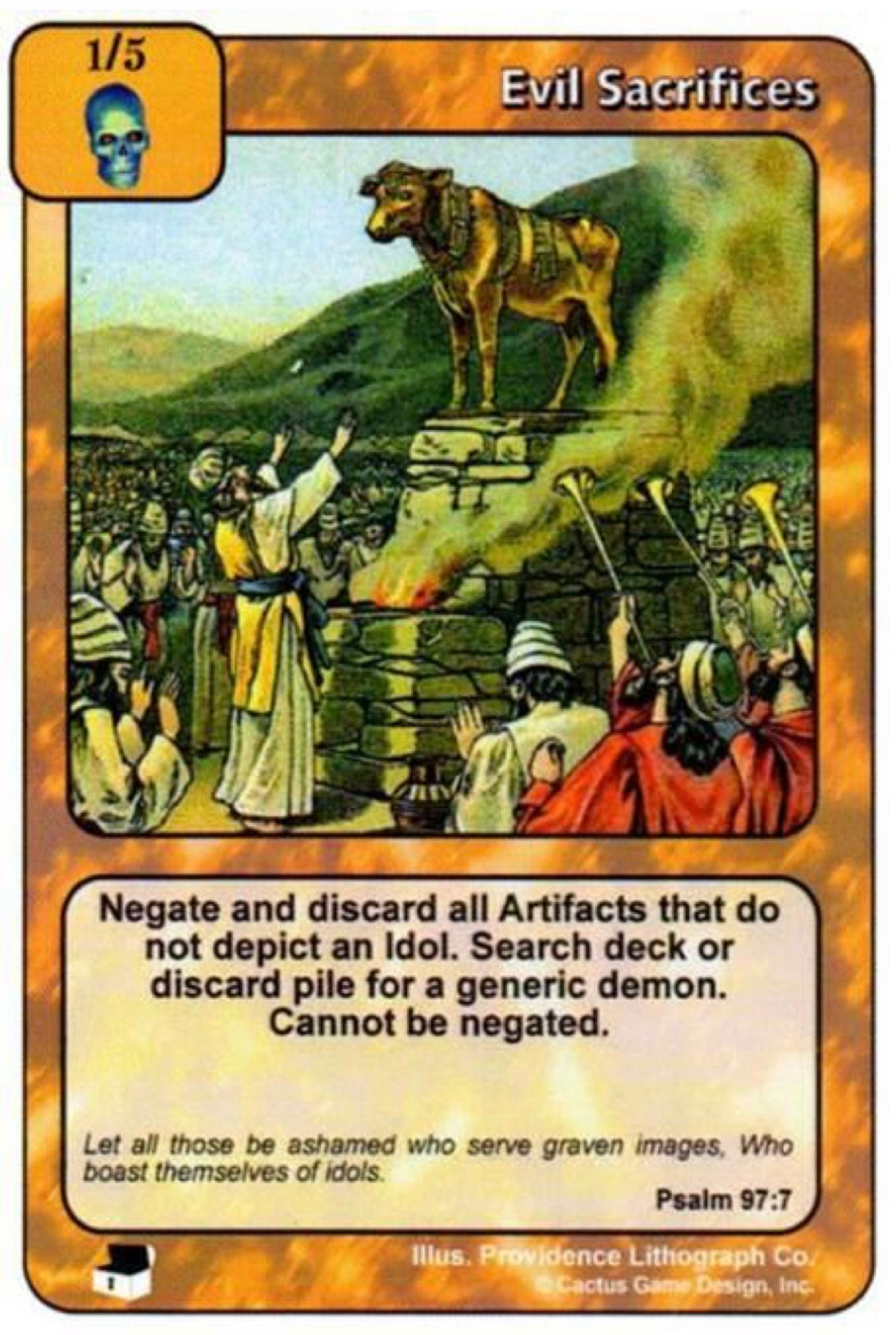 Evil Sacrifices (EC-First Print)