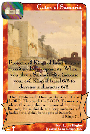 Gates of Samaria (RoA) - Your Turn Games