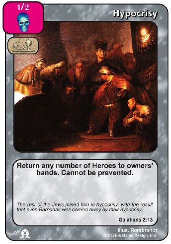 Hypocrisy (EC) - Your Turn Games