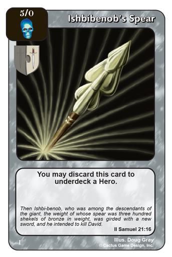 Ishbibenob's Spear (I Deck) - Your Turn Games