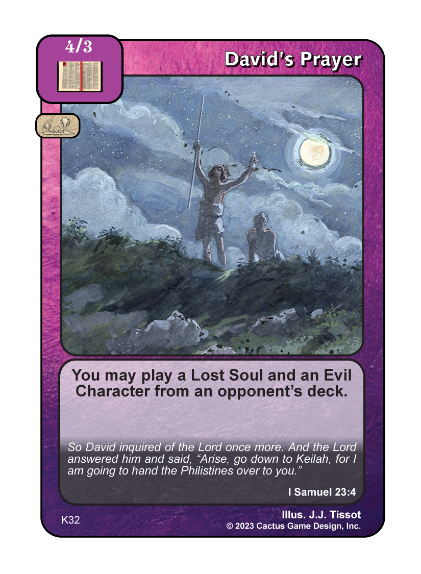 David's Prayer (K Deck) - Your Turn Games
