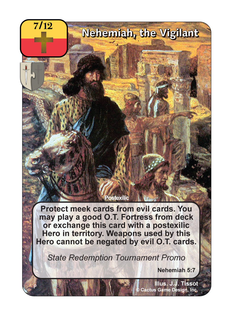 Nehemiah, the Vigilant (Promo) - Your Turn Games