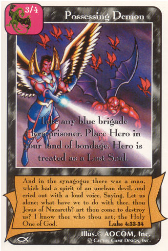 Possessing Demon (Ap) - Your Turn Games