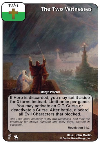 The Two Witnesses (RoJ-Alternate Border)