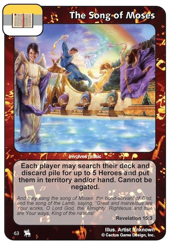 The Song of Moses (RoJ-Alternate Border)