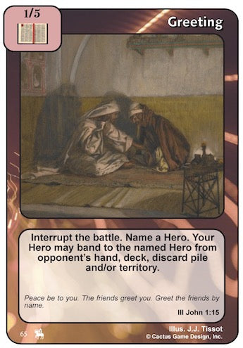 Greeting (RoJ-Alternate Border)