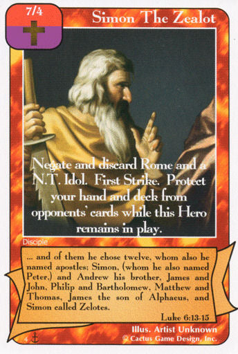 Simon the Zealot (Di) - Your Turn Games