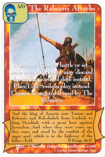 The Rabsaris Attacks (RoA) - Your Turn Games