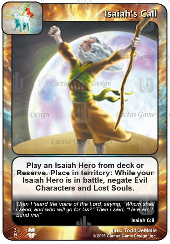 Isaiah's Call (TtC-Alternate Border)