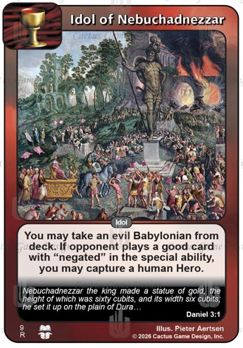 Idol of Nebuchadnezzar (TtC-Alternate Border)