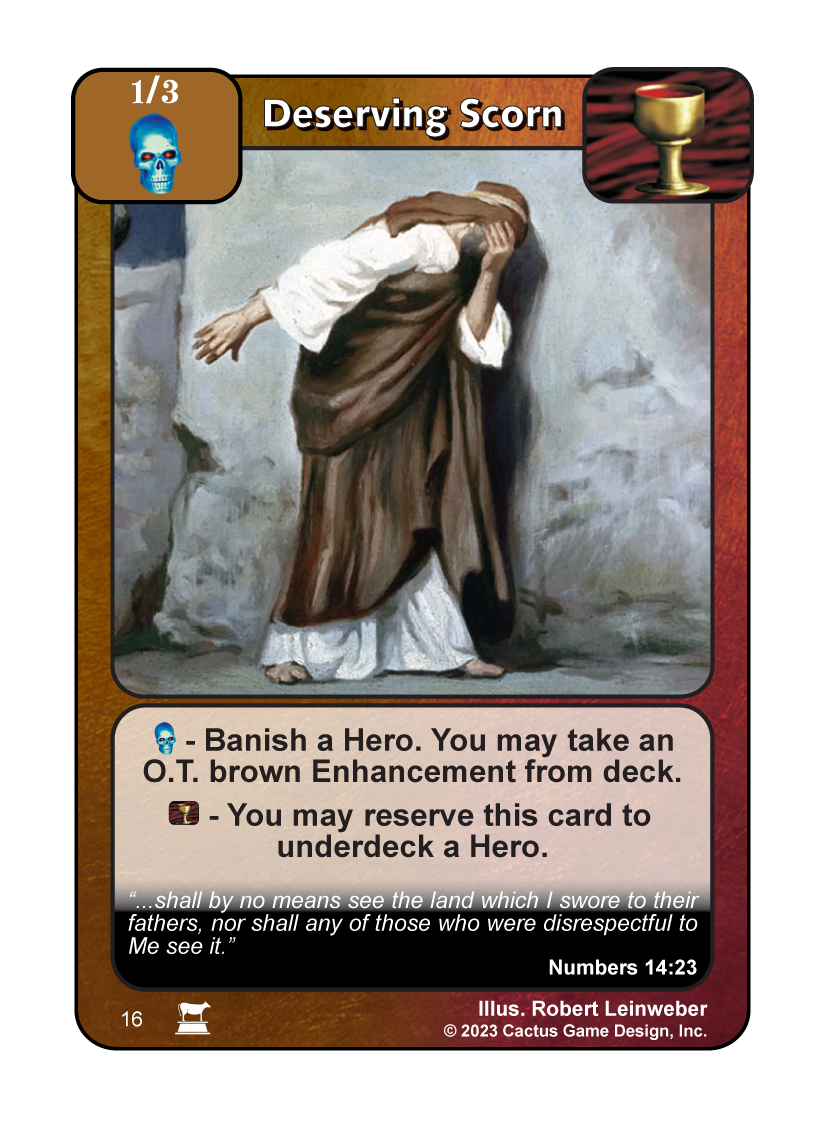 Deserving Scorn (IR) - Your Turn Games
