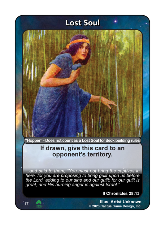 Lost Soul "Hopper" [II Chronicles 28:13  (Roots) - Your Turn Games