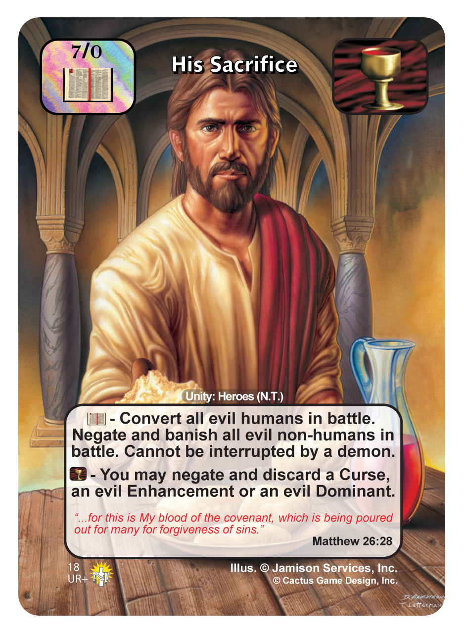 His Sacrifice (UR+) (GoC) - Your Turn Games