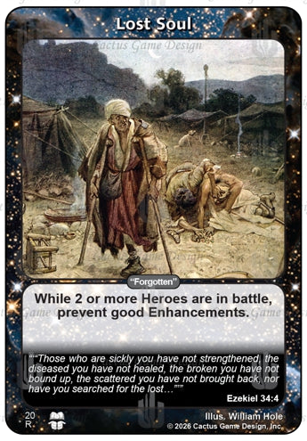 Lost Soul "Forgotten" [Ezekiel 34:4] (TtC-Alternate Border)